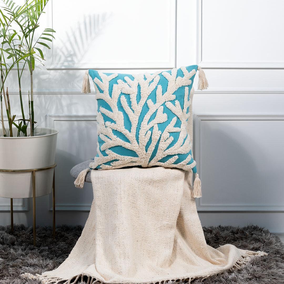 Shop Nautical Embroidered Throw Pillows from Our Premium Collection