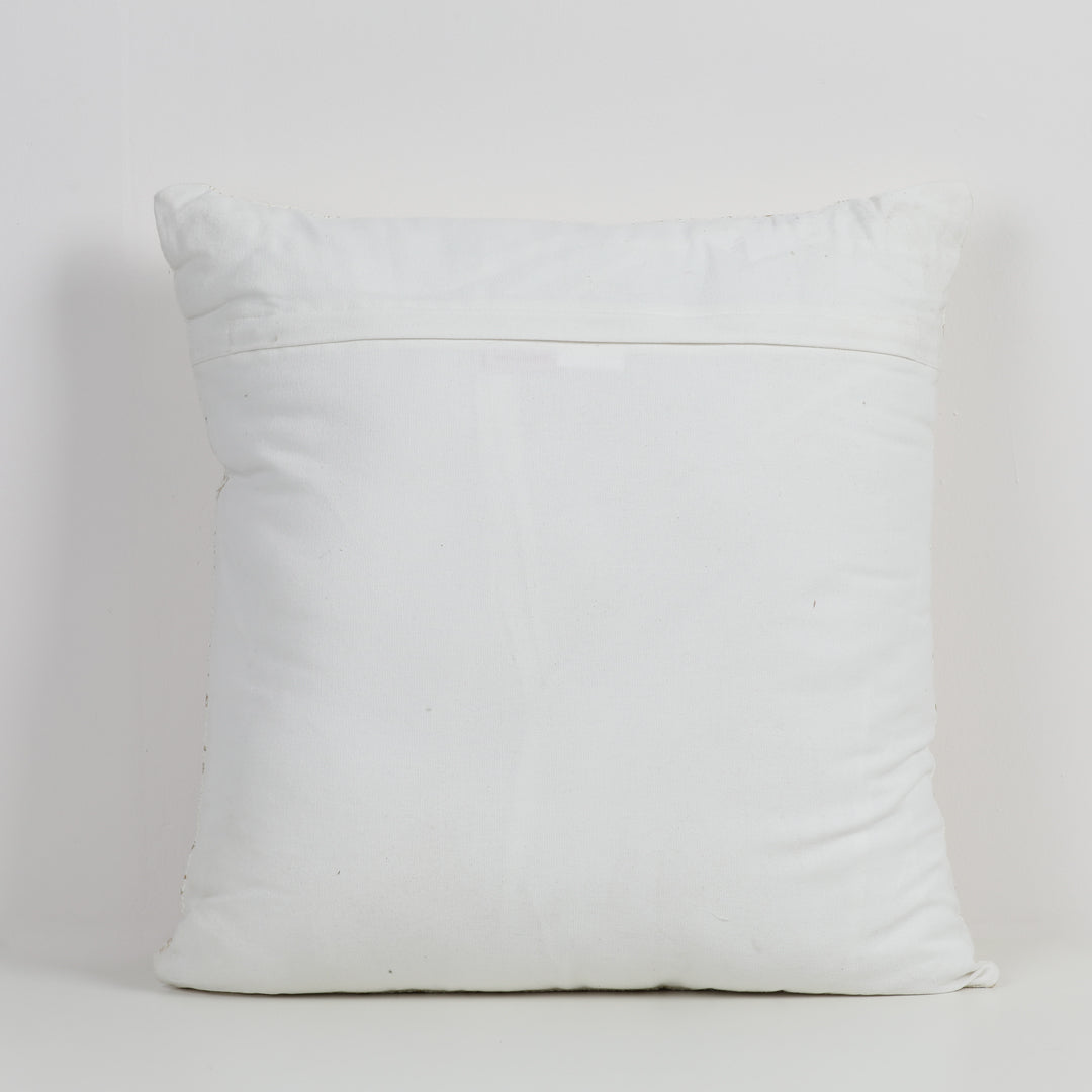 Foiled Slub Pattern Throw Pillow
