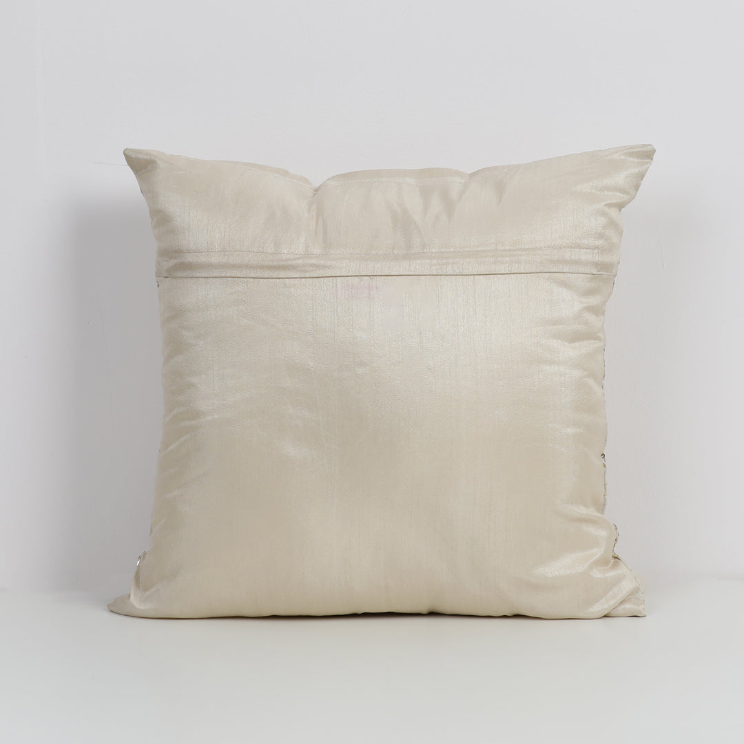 Alternate Pleated Throw Pillow with Sequins