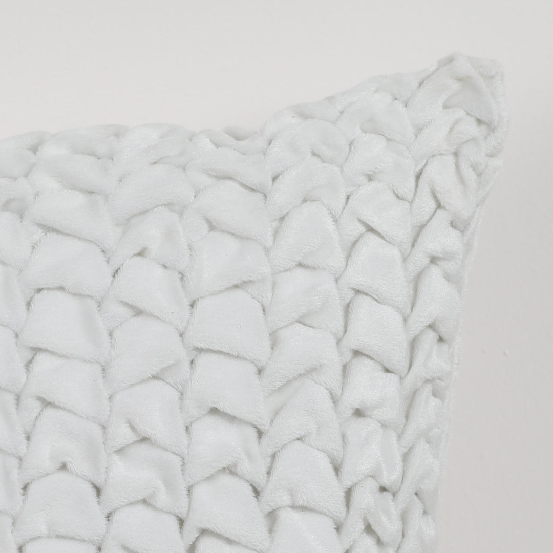 Velvet Textured Elegant Holiday Pillow