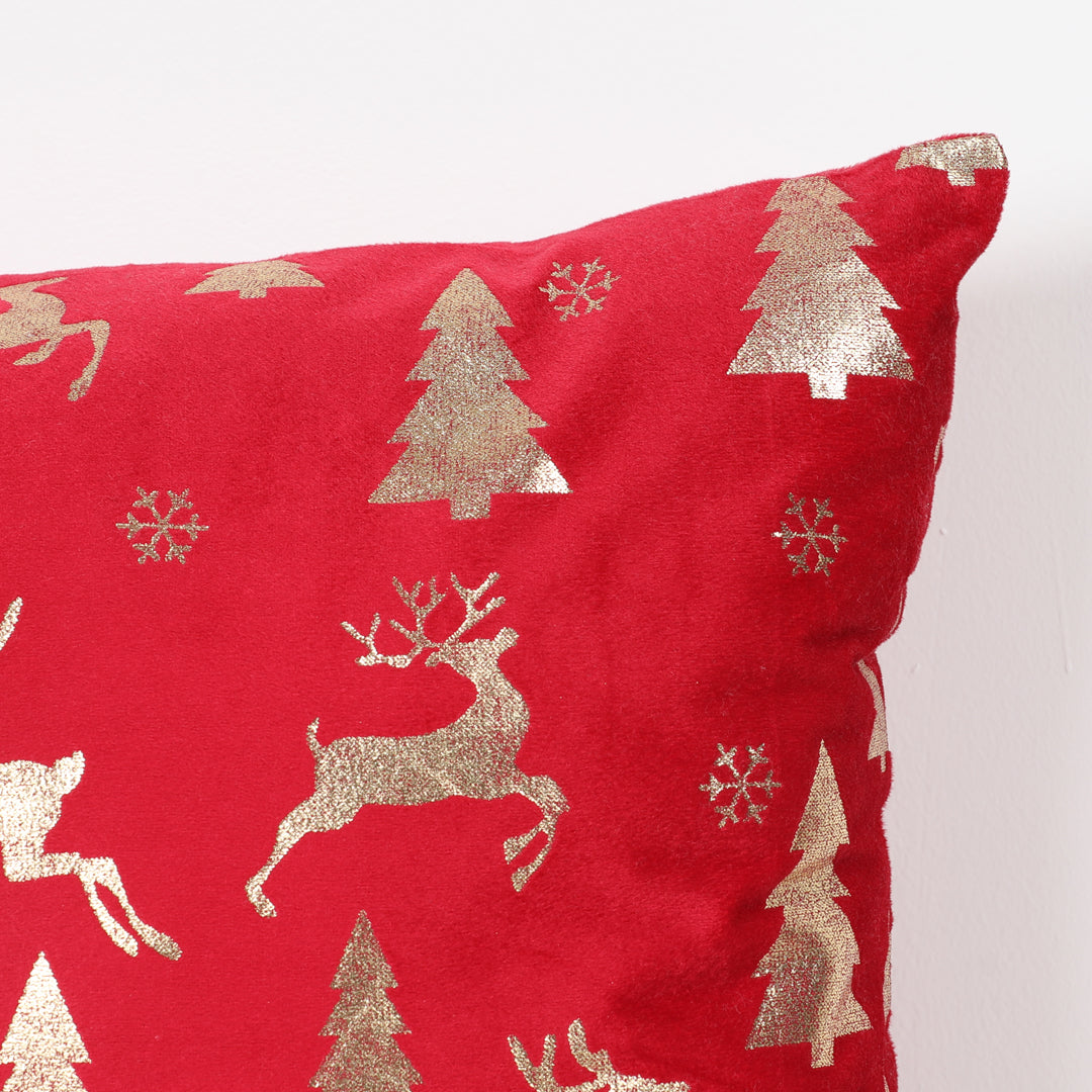 Copy of Velvet Textured Elegant Holiday Pillow