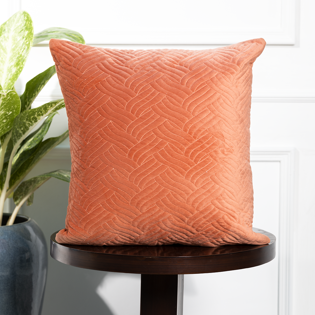 Poly Velvet Quilted Cushion